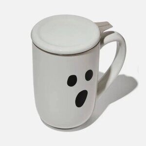 Davids Tea Nordic Mug with Lid & Infuser – Halloween 2024 Boo Edition Tea 16oz
